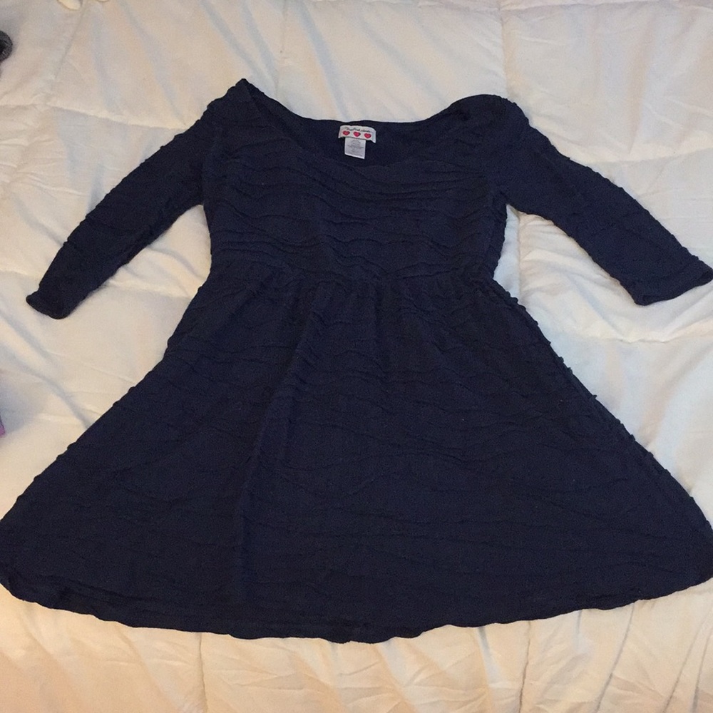 Ruffle patterned dress